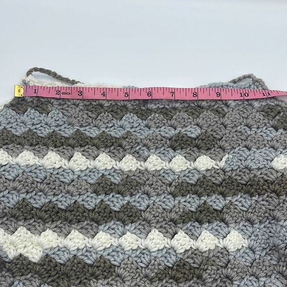 Napper Veronica Women's Handmade Crochet Crop Top Medium Large Earth Tone NEW - Picture 13 of 16